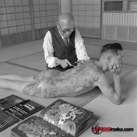 Японские татуировки ( фото, эскизы ). X_c940a912