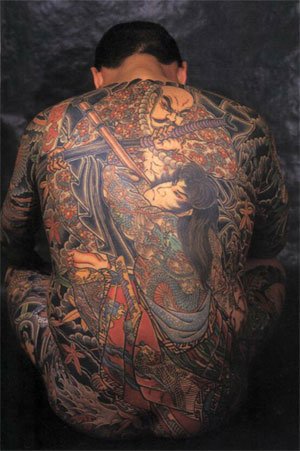 Японские татуировки ( фото, эскизы ). X_e65ebe40